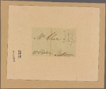 Letter to Mrs. Chase, Baltimore