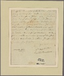 Letter to [Jonathan Hudson, Baltimore.]