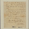 Letter to his son [George]