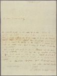Letter to [Henry Laurens, York, Penn.]
