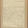 Letter to Gen. Riedesel