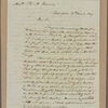 Letter to Thomas H. Burrowes