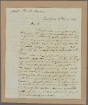 Letter to Thomas H. Burrowes