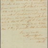Letter to her father, Benjamin Franklin, Versailles