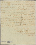 Letter to her father, Benjamin Franklin, Versailles