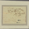 Letter to Clement Biddle