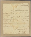 Letter to George Clinton