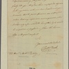 Letter to Nathaniel Peabody [Morristown]