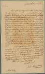 Letter to Horatio Gates