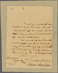 Letter to Horatio Gates, Berkely, Va.