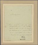 Letter to --