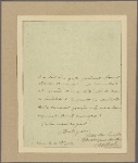 Letter to --