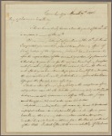 Letter to Governor Caleb Strong