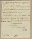 Letter to Governor Caleb Strong