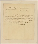 Letter to Charles Warren Brewster, Portsmouth, N. H.