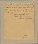 Letter to --