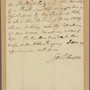 Letter to Mrs. --