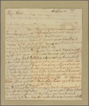 Letter to Mrs. Campbell, Burlington