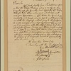 Letter to Benjamin Lincoln