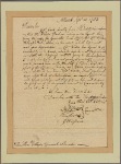 Letter to Benjamin Lincoln