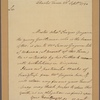 Letter to [Thomas Jefferson.]