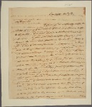 Letter to [Petit de Villers, Savannah.]