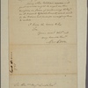 Letter to Benjamin Lincoln