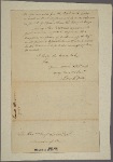 Letter to Benjamin Lincoln