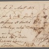 Bill of exchange signed, to Brooks, Son and Dixon, 5 August 1816