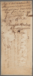 Bill of exchange signed, to Brooks, Son and Dixon, 5 August 1816