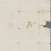 Autograph letter signed to Charles Ollier, 27 August 1816