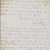 Autograph letter signed to John Booth, 17 September 1816