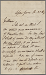 Autograph letter signed to Lackington, Allen & Co., 23 October 1817