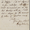 Autograph letter signed to Lackington, Allen & Co., 23 October 1817