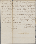 Autograph letter signed to Leigh Hunt, 12 June 1819