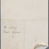 Autograph letter signed to Lord Byron, 5 December 1816