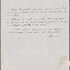 Autograph letter signed to Lord Byron, ?December 1816-April 1818
