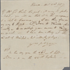 Autograph letter signed to John Murray, 23 April 1817