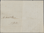 Autograph letter signed to Lord Byron, ?Summer 1817-April 1819