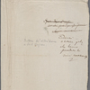 Autograph letter signed to Lord Byron, ?Summer 1817-April 1819