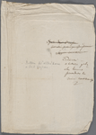 Autograph letter signed to Lord Byron, ?Summer 1817-April 1819
