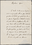 Autograph letter unsigned to Lord Byron, ?Summer 1817-April 1819