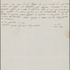 Autograph letter unsigned to Lord Byron, ?Summer 1817-April 1819