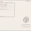 Autograph letter unsigned to Lord Byron, ?Summer 1817-April 1819