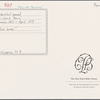 Autograph letter signed to Lord Byron, ?Summer 1817-April 1819