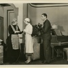 Dame May Whitty, Edna Best, and Herbert Marshall in a scene from the stage production There’s Always Juliet.