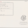 Autograph letter unsigned to Lord Byron, ?Summer 1817-April 1819