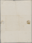 Autograph letter signed to Lord Byron, ?Summer 1817-April 1819
