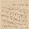 Autograph letter signed to Augusta White, 30 August 1817