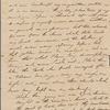 Autograph letter signed to Augusta White, 30 August 1817